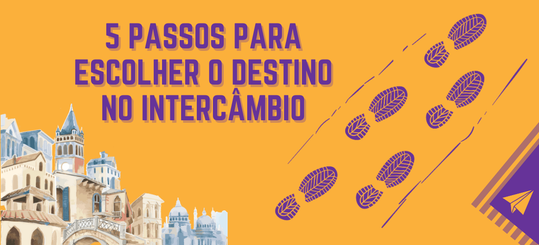 5 passos intercâmbio destino