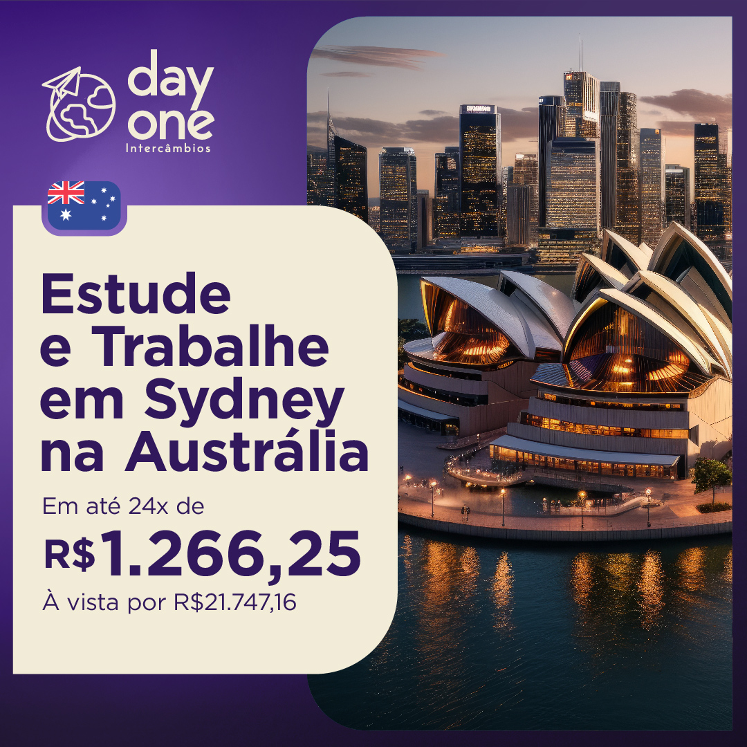 Estude & Trabalhe na Austrália Sydney