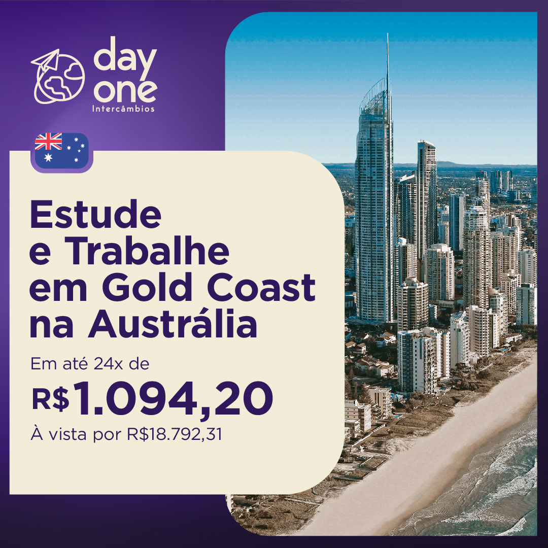 Estudo e Trabalho em Gold Coast – Austrália