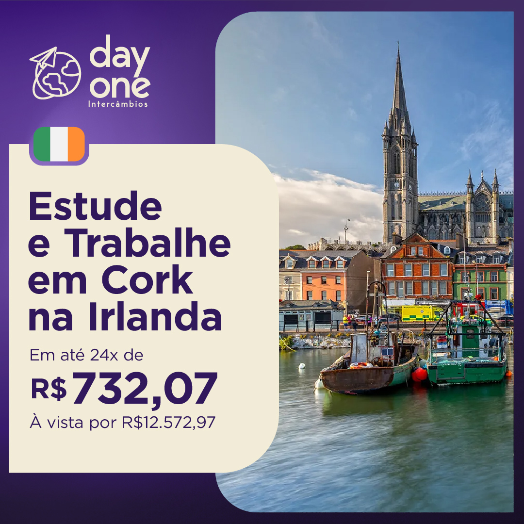 Estude & Trabalhe na Irlanda Cork